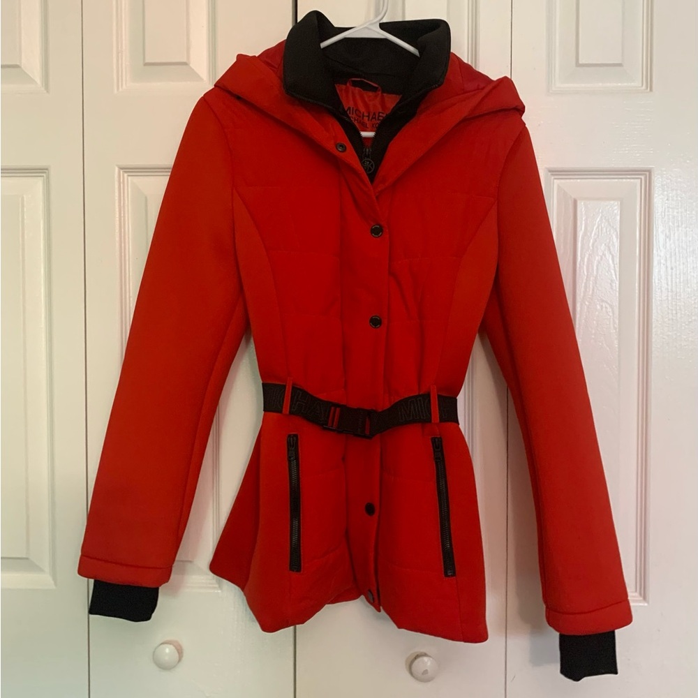 Michael Kors Jackets & Coats | Michael Kors Women's Quilted Belted Jacket Puffer